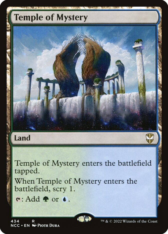 Temple of Mystery (New Capenna Commander #434)