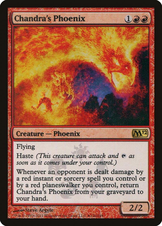 Chandra's Phoenix (Magic 2012 Promos #126★)