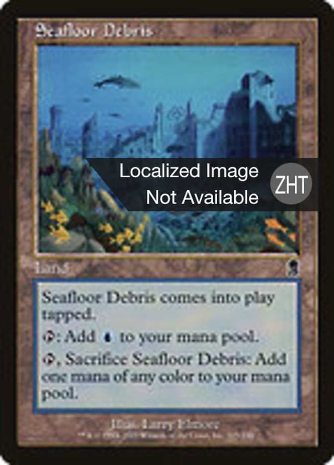 Seafloor Debris (Odyssey #325)