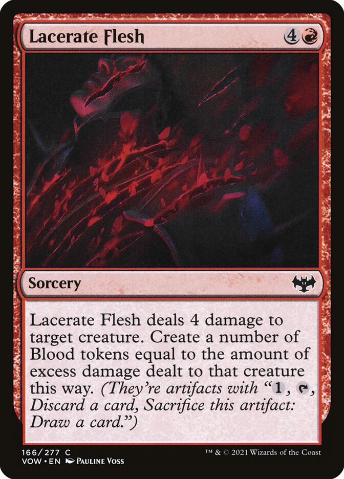 Lacerate Flesh (Innistrad: Crimson Vow #166)