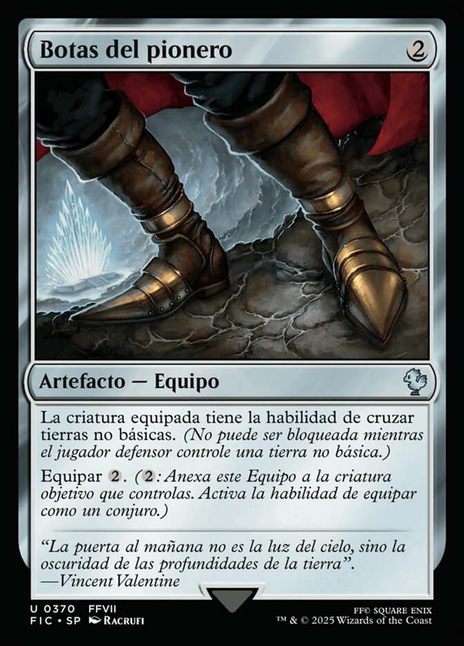 Botas del pionero
