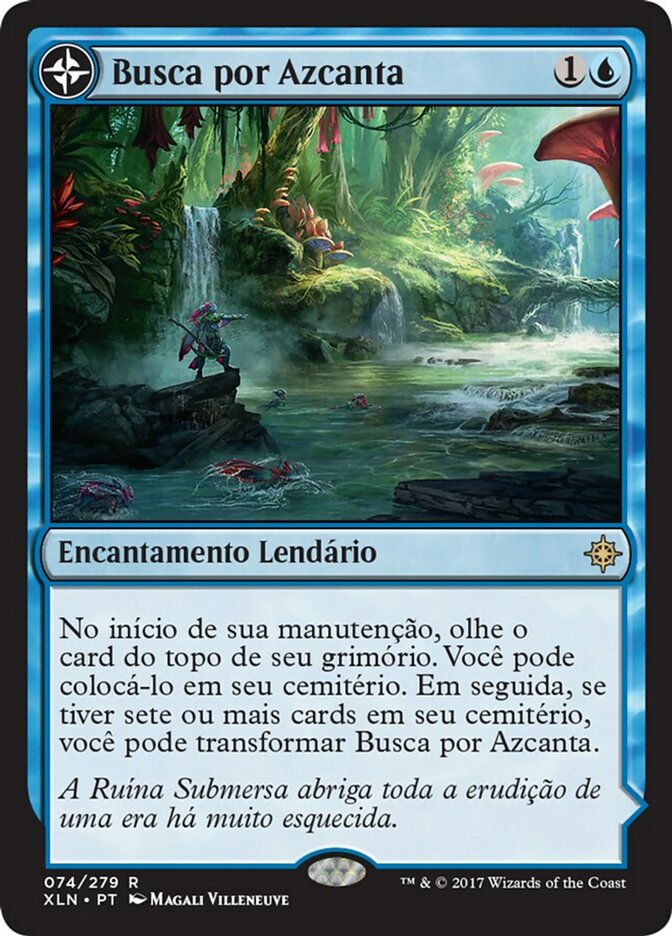 Search for Azcanta // Azcanta, the Sunken Ruin (Ixalan #74)