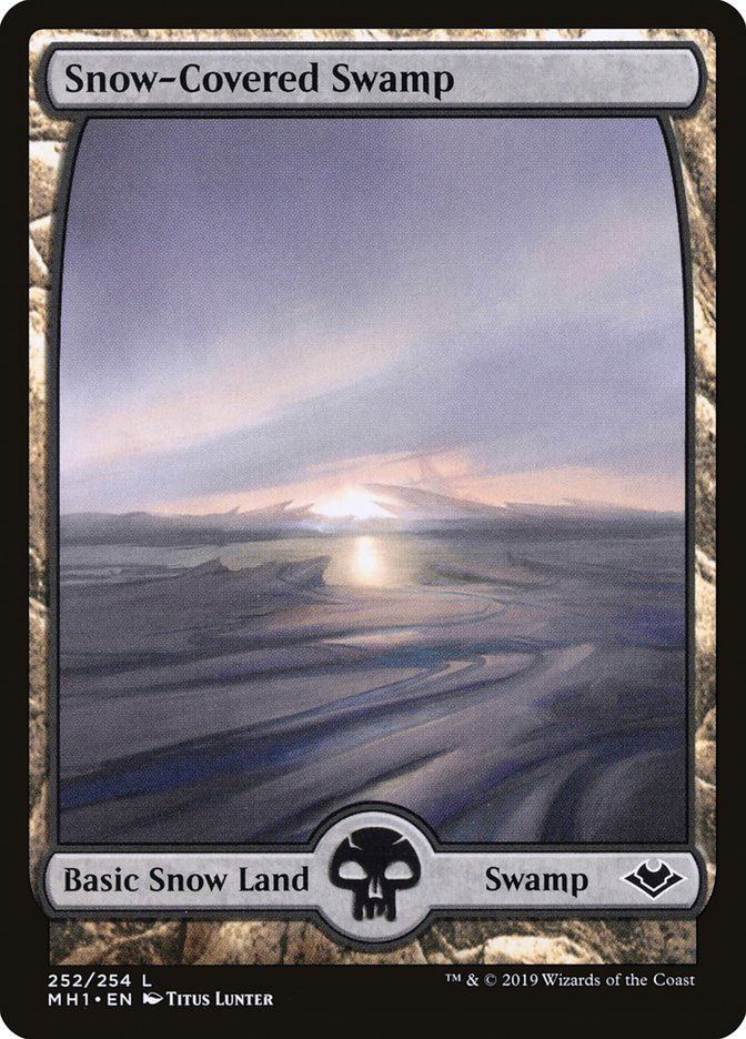 Snow-Covered Swamp (Modern Horizons #252)