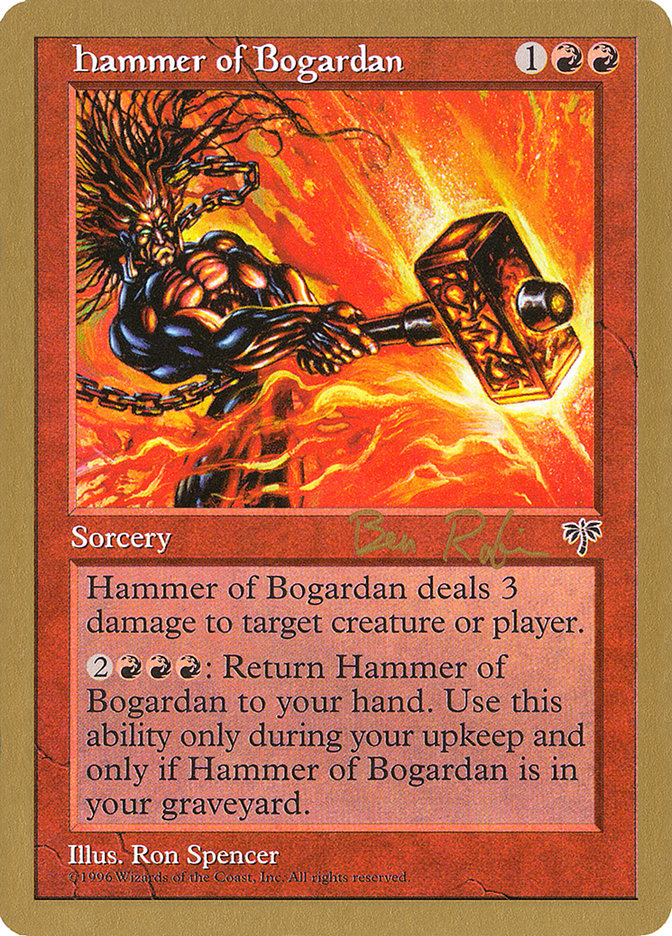 Hammer of Bogardan (World Championship Decks 1998 #br181)