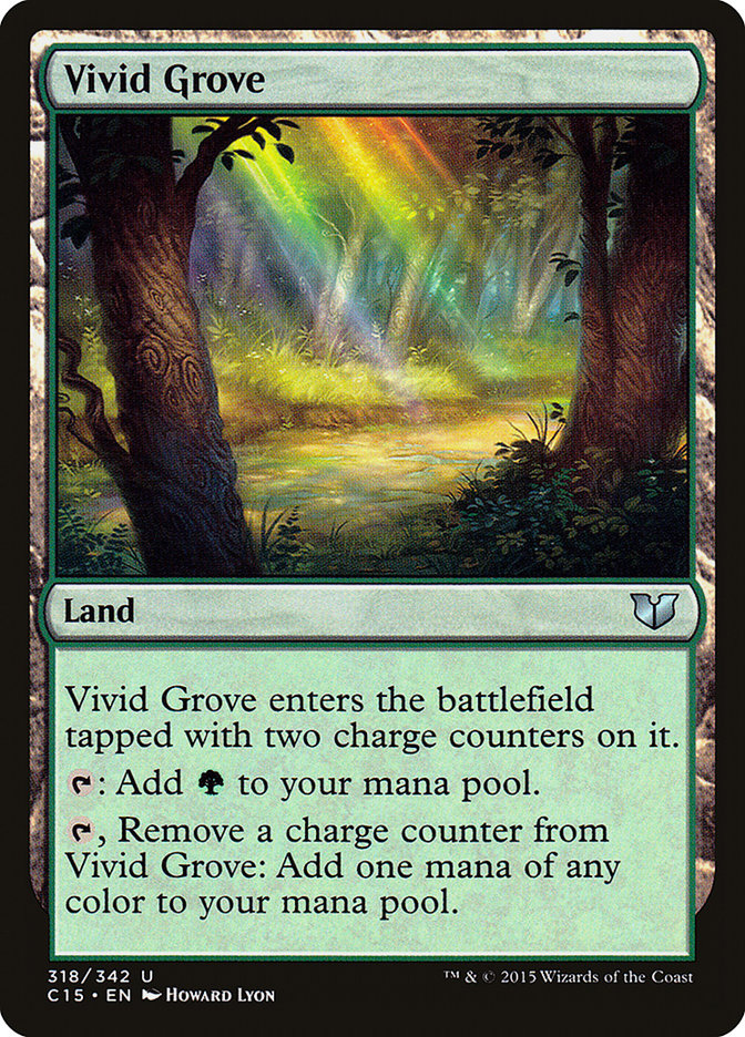 Vivid Grove (Commander 2015 #318)