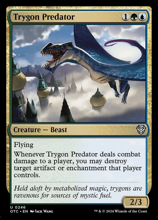 Trygon Predator (Outlaws of Thunder Junction Commander #246)