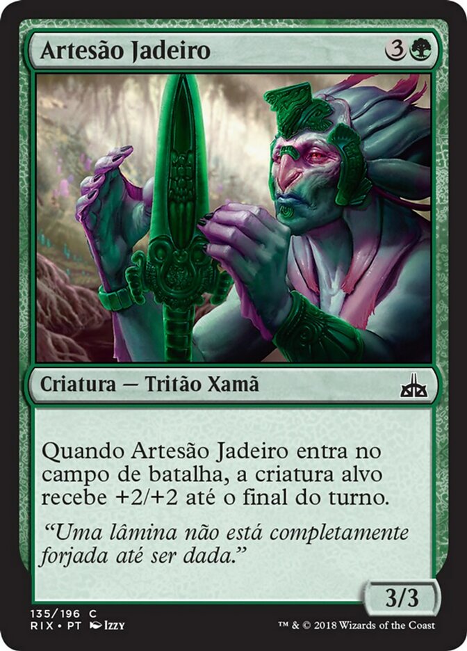Jadecraft Artisan (Rivals of Ixalan #135)