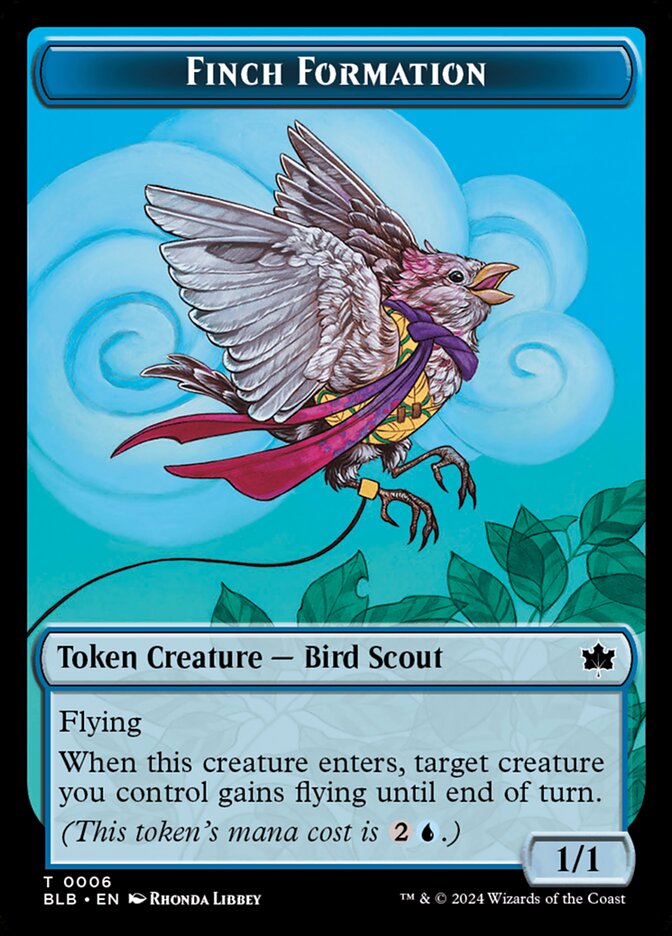 Finch Formation (Bloomburrow Tokens #6)