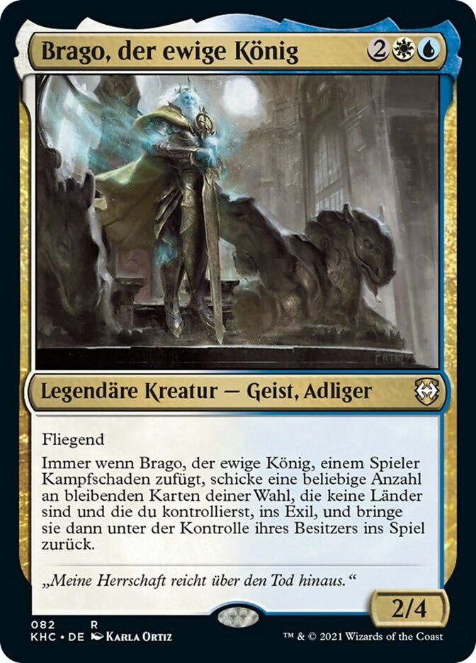 Brago, King Eternal (Kaldheim Commander #82)