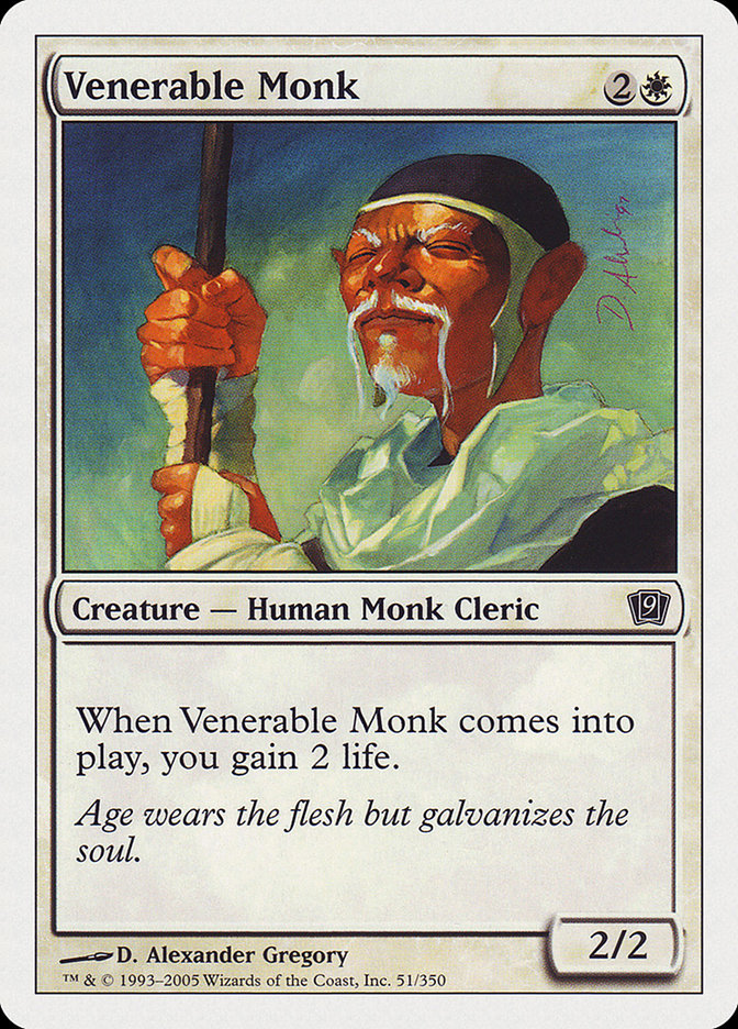 Venerable Monk (Ninth Edition #51)