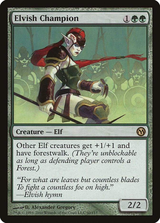 Elvish Champion (Duels of the Planeswalkers #60)