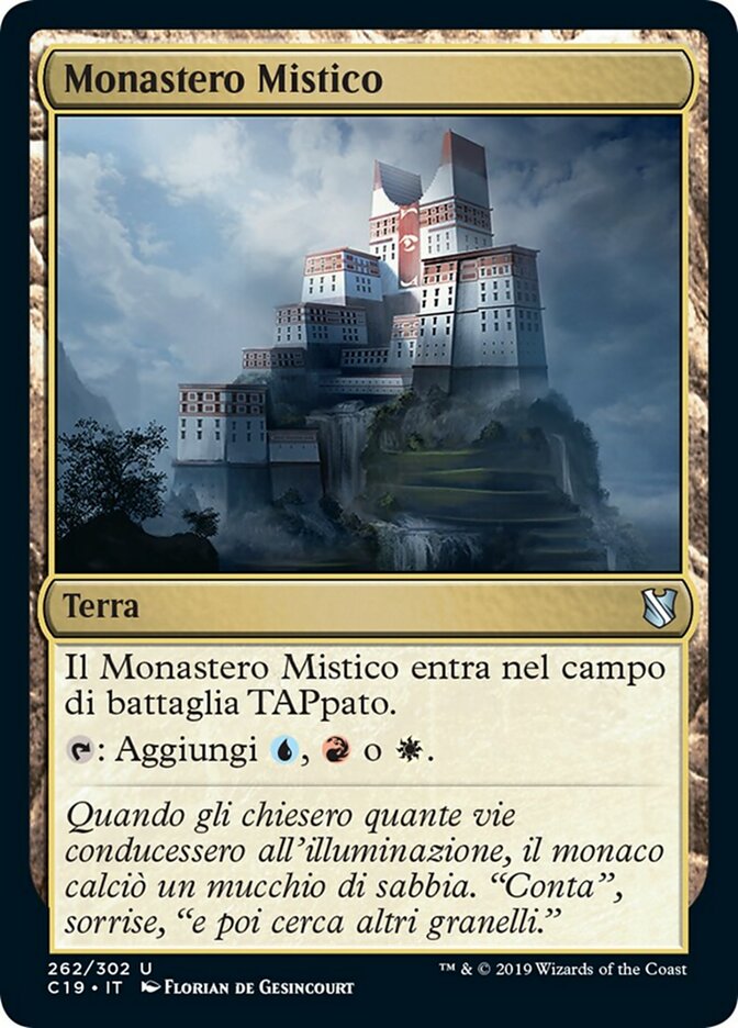 Mystic Monastery (Commander 2019 #262)