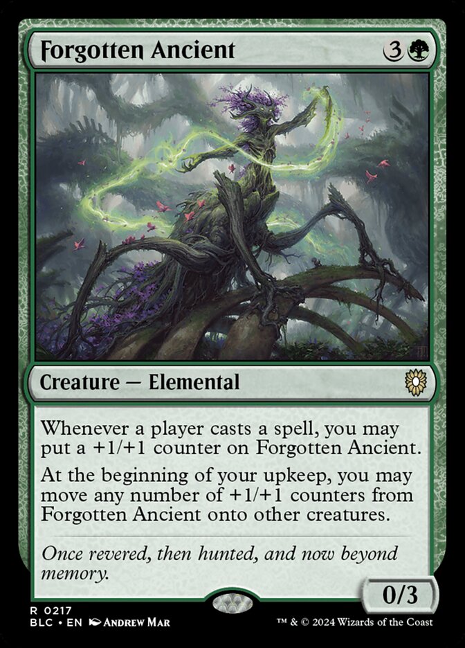 Forgotten Ancient - Bloomburrow Commander - MTG Print