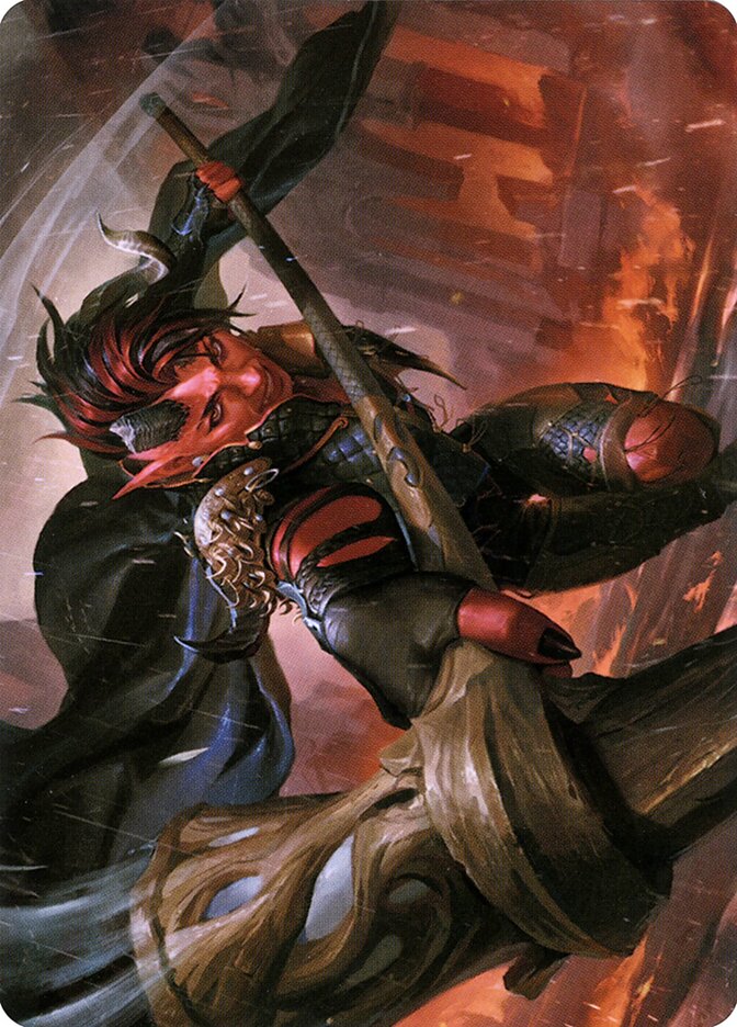 Karlach, Fury of Avernus // Karlach, Fury of Avernus (Battle for Baldur's Gate Art Series #34)