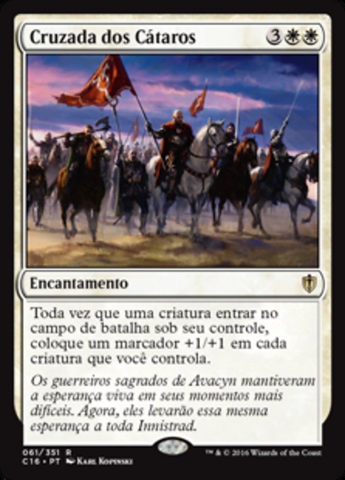 Cathars' Crusade (Commander 2016 #61)