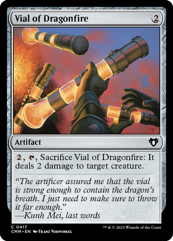 Vial of Dragonfire (Commander Masters #417)