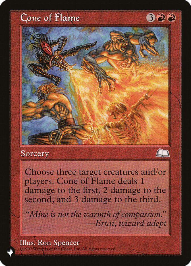 Cone of Flame (The List #WTH-95)