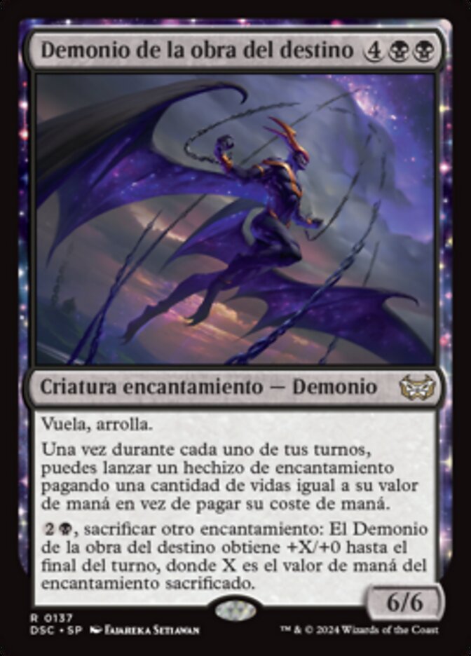 Demonio de la obra del destino