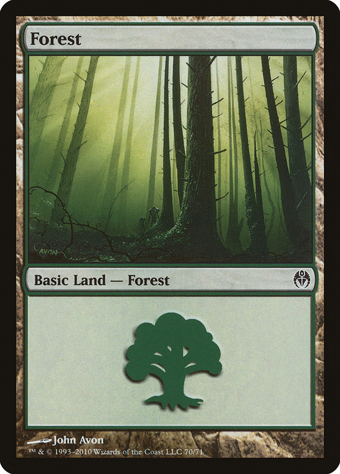 Forest (Duel Decks: Phyrexia vs. the Coalition #70)