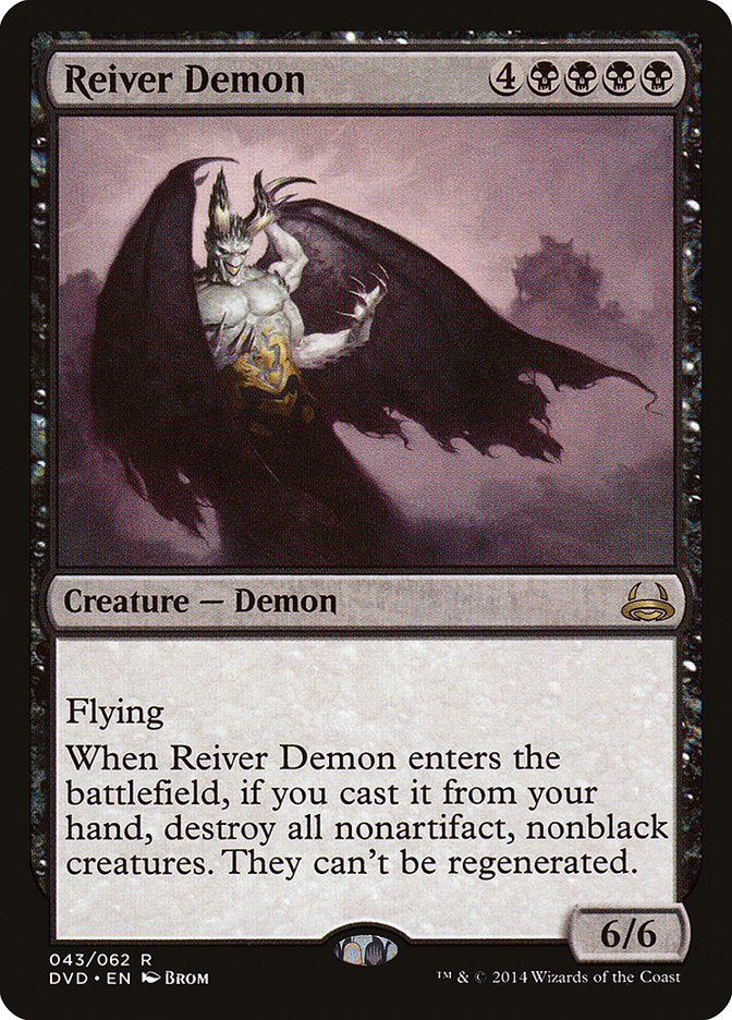 Reiver Demon (Duel Decks Anthology: Divine vs. Demonic #43)