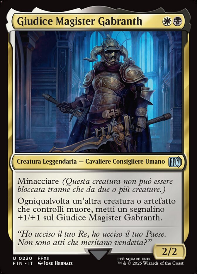 Giudice Magister Gabranth
