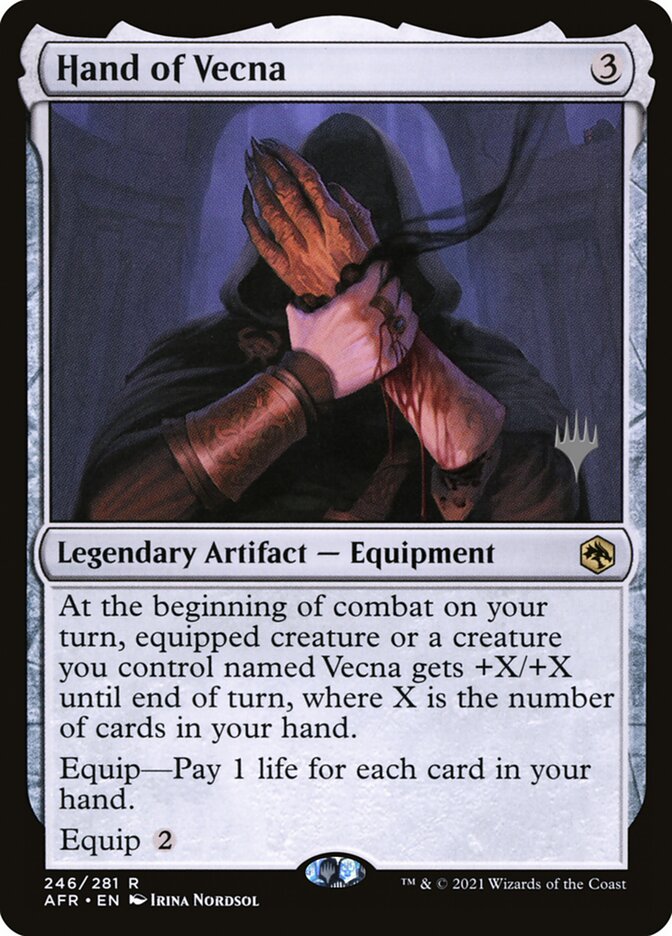 Hand of Vecna (Adventures in the Forgotten Realms Promos #246p)