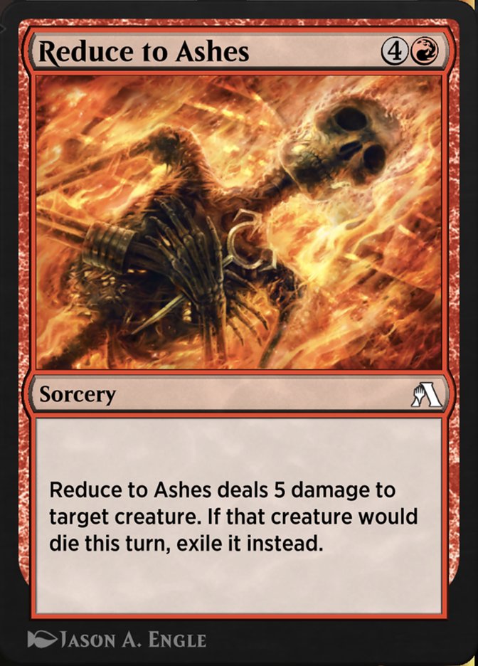 Reduce to Ashes (Arena Beginner Set #83)