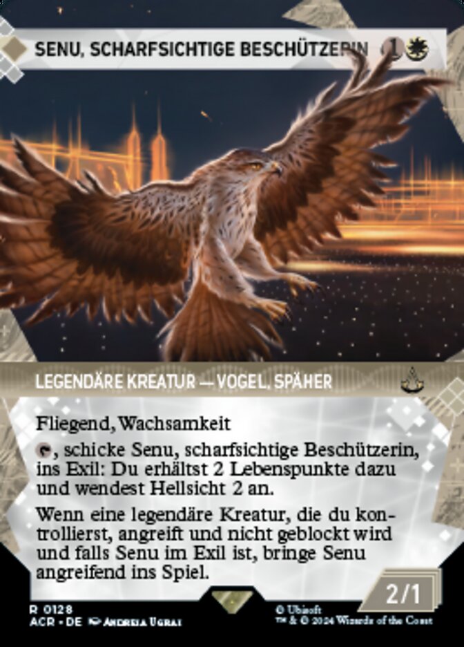 Senu, scharfsichtige Beschützerin