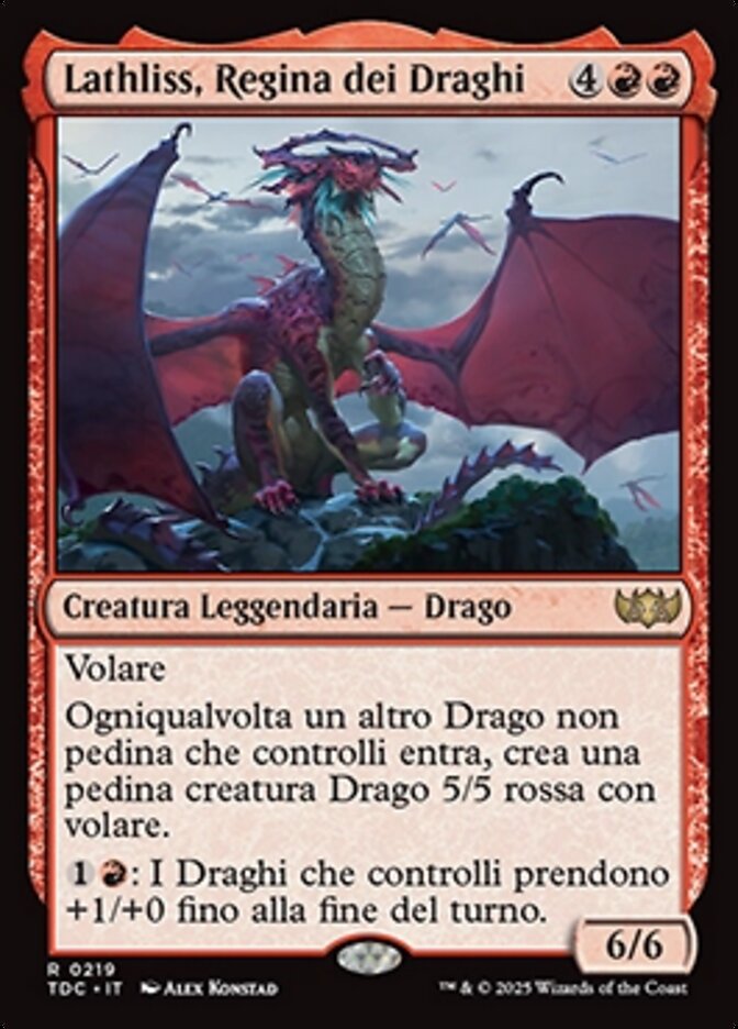 Lathliss, Regina dei Draghi