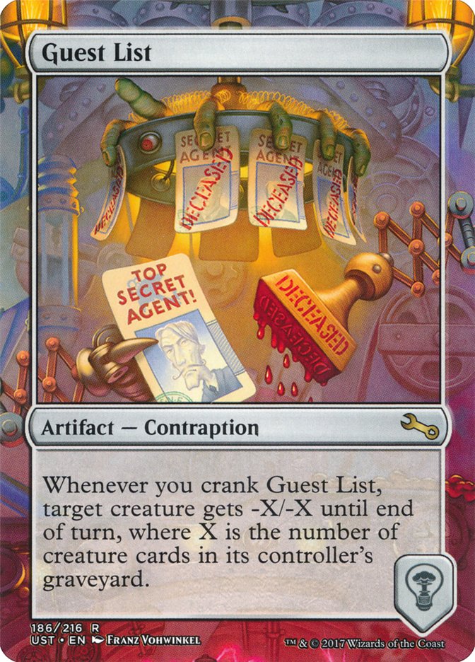 Guest List (Unstable #186)