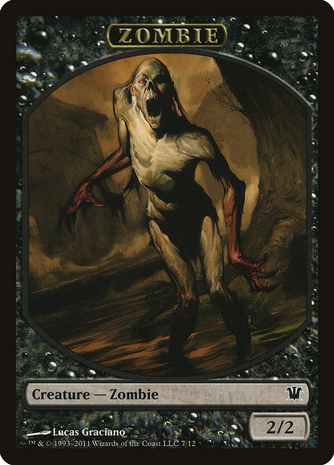 Zombie (Innistrad Tokens #7)