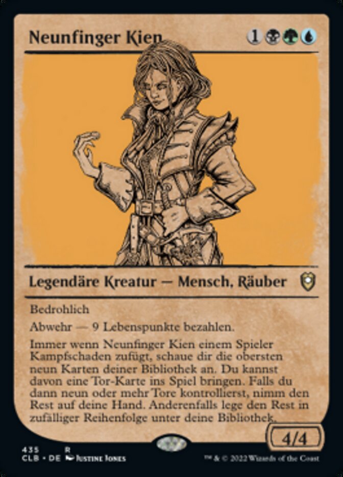 Nine-Fingers Keene (Commander Legends: Battle for Baldur's Gate #435)