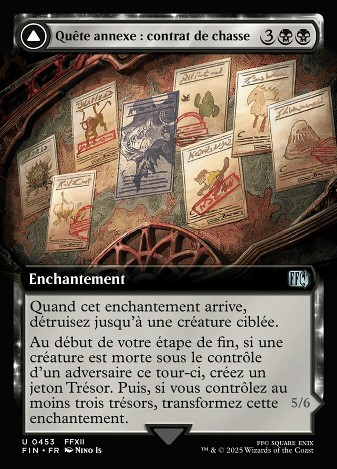 Quête annexe : contrat de chasse