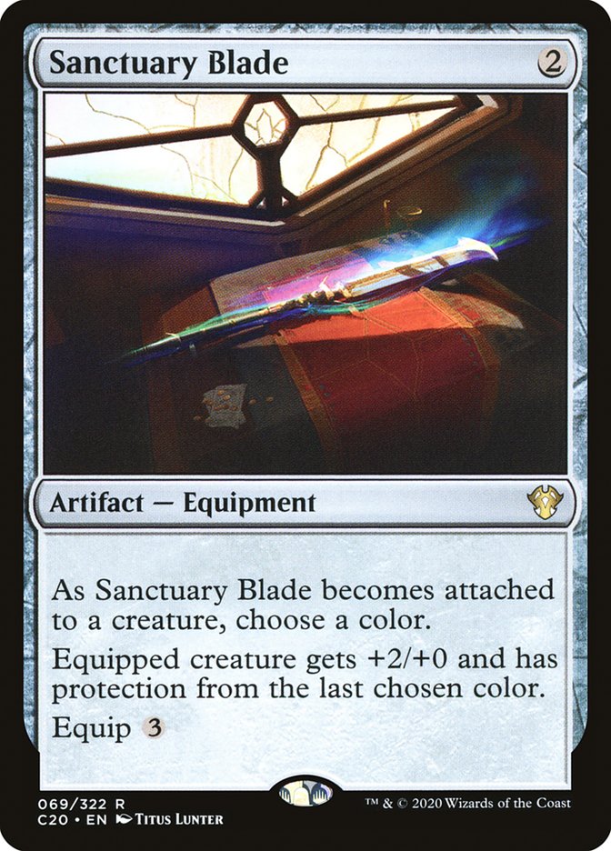 Sanctuary Blade (Commander 2020 #69)