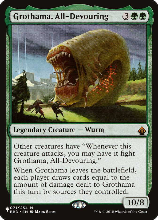 Grothama, All-Devouring (The List #BBD-71)