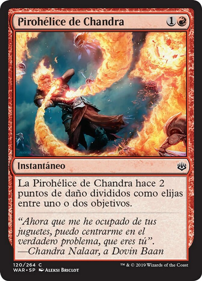 Chandra's Pyrohelix (War of the Spark #120)