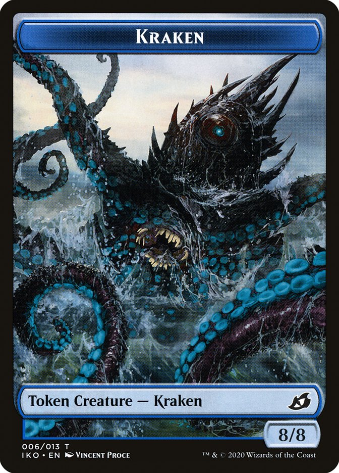 Kraken (Ikoria: Lair of Behemoths Tokens #6)