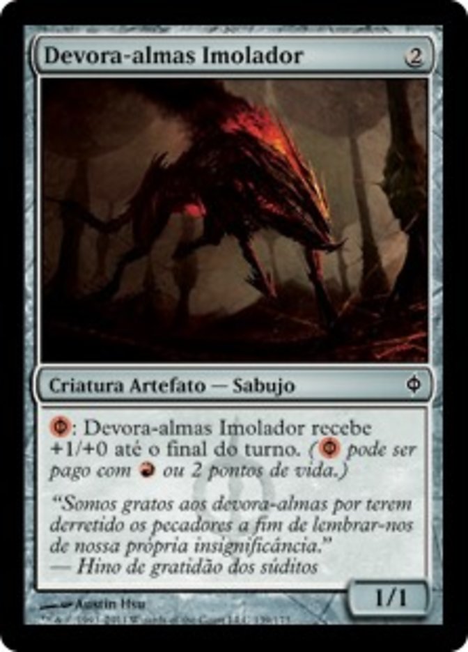 Immolating Souleater (New Phyrexia #139)