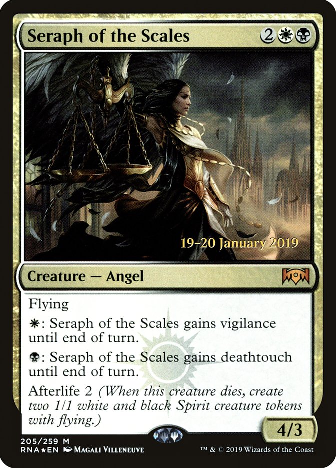 Seraph of the Scales (Ravnica Allegiance Promos #205s)