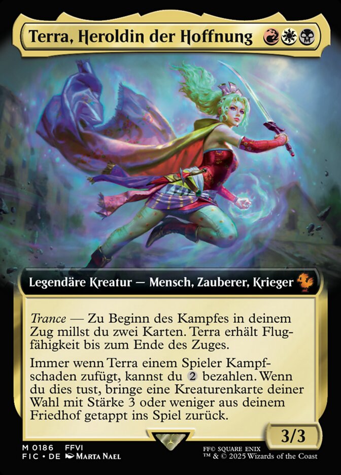 Terra, Heroldin der Hoffnung