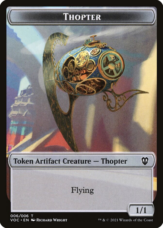 Thopter (Crimson Vow Commander Tokens #6)