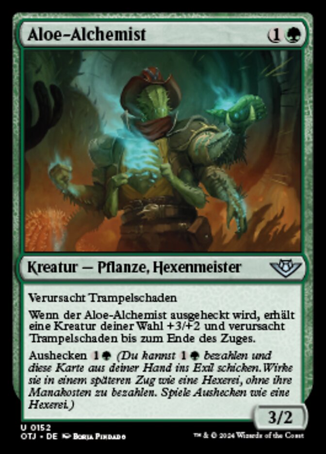 Aloe Alchemist (Outlaws of Thunder Junction #152)