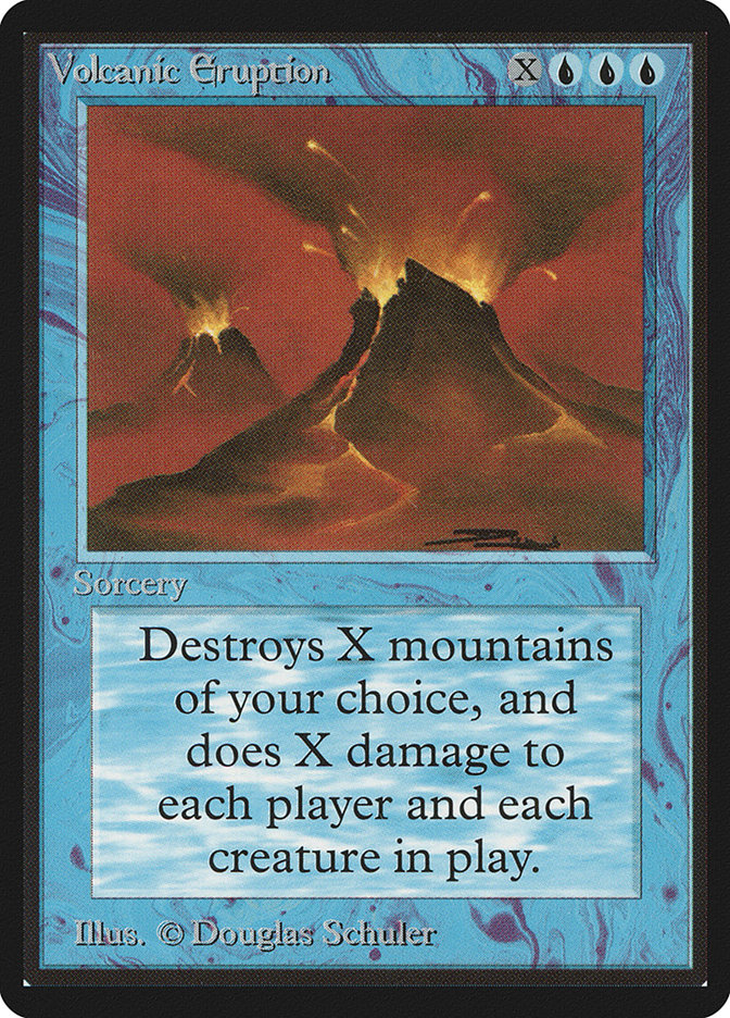 Volcanic Eruption (Limited Edition Beta #89)
