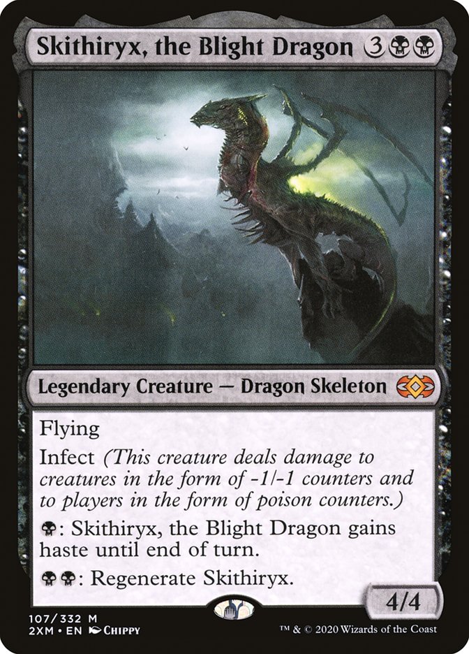 Skithiryx, the Blight Dragon (Double Masters #107)