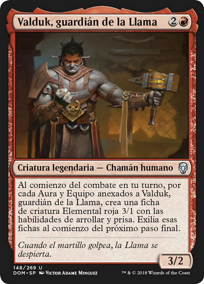 Valduk, Keeper of the Flame (Dominaria #148)