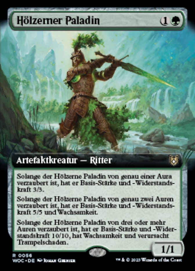 Timber Paladin (Wilds of Eldraine Commander #56)