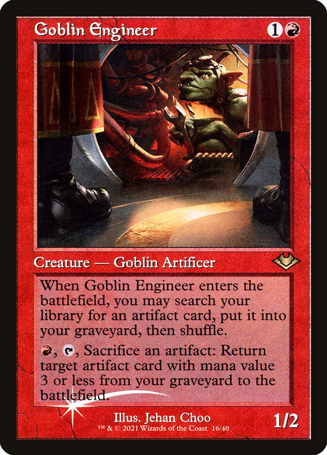 Goblin Engineer (Modern Horizons 1 Timeshifts #16)