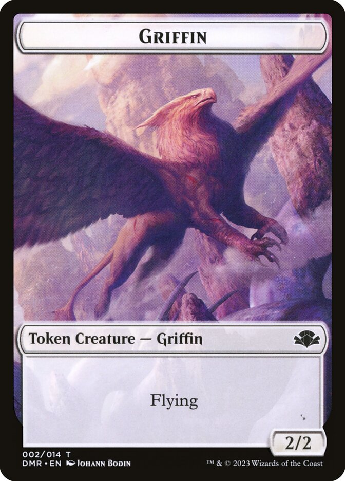 Griffin (Dominaria Remastered Tokens #2)
