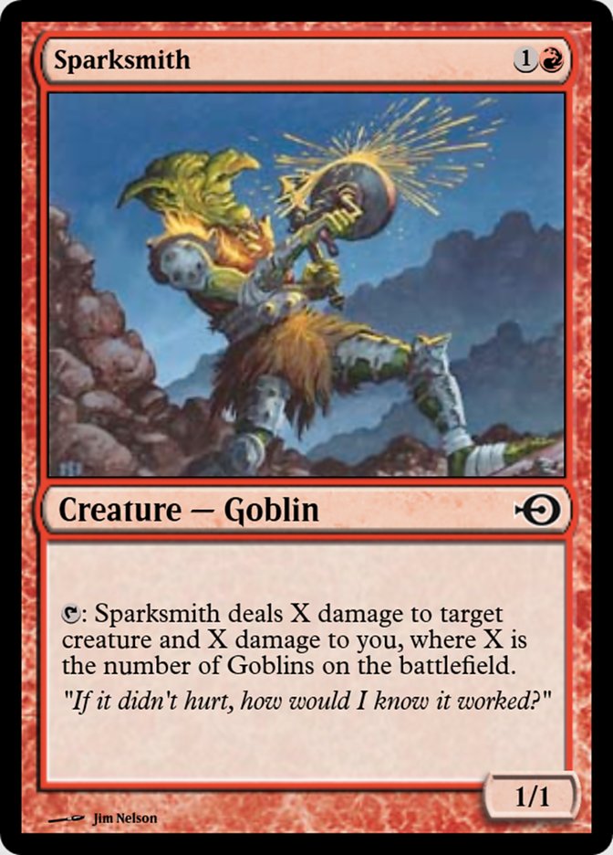 Sparksmith (Magic Online Promos #32569)