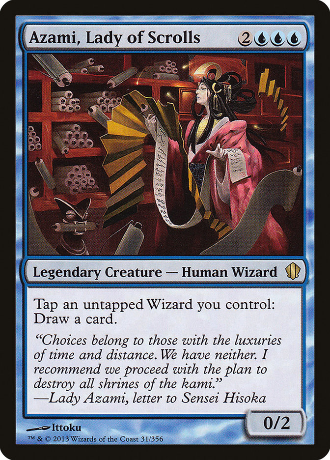 Azami, Lady of Scrolls (Commander 2013 #31)